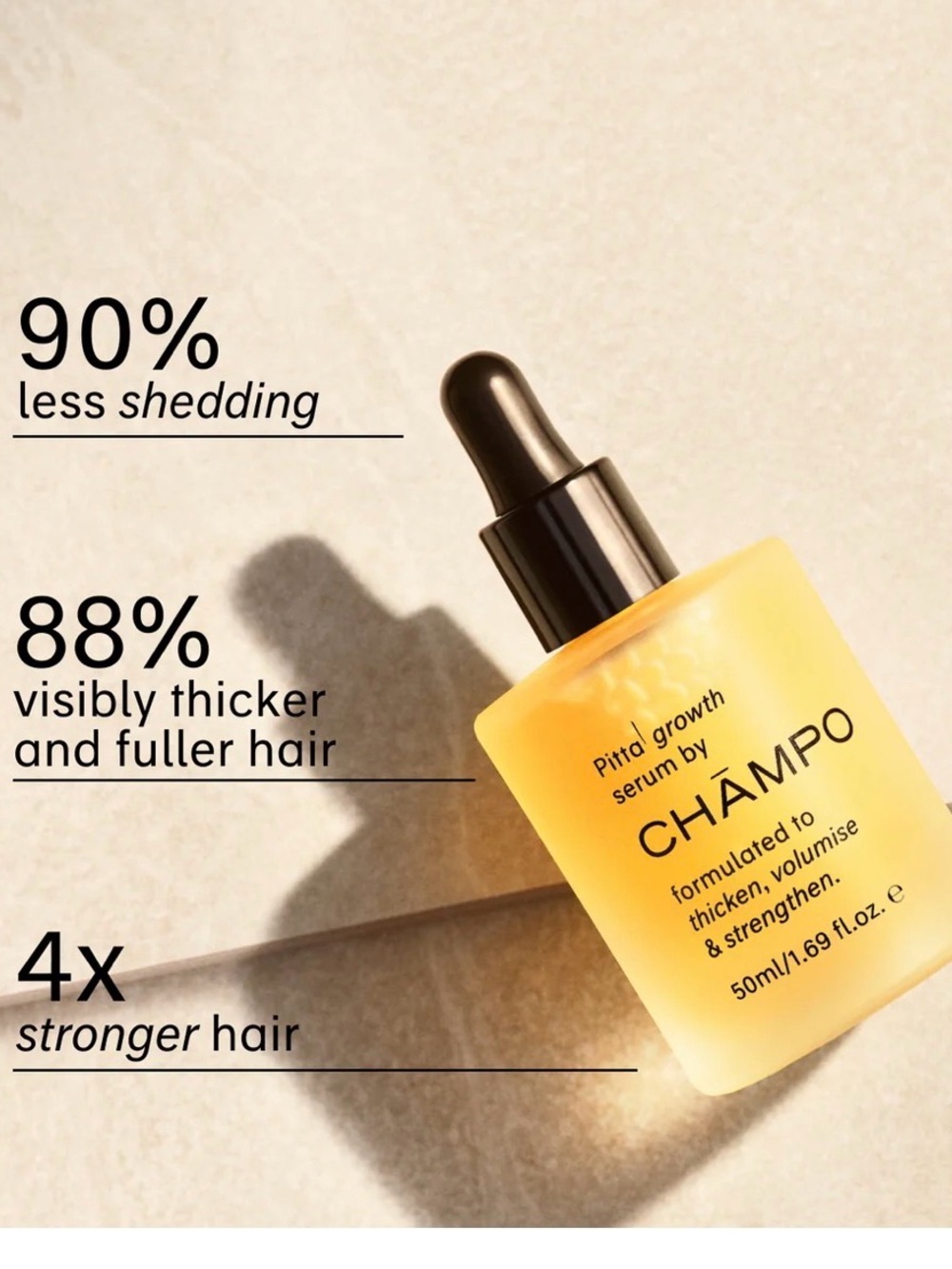 Champo Pitta Growth Serum –  Hair Strengthening Dropper